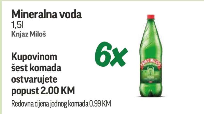 Mineralna voda Knjaz Miloš