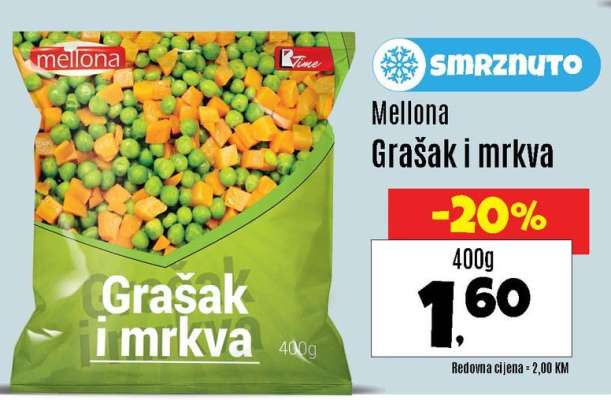 Mellona Grašak i mrkva