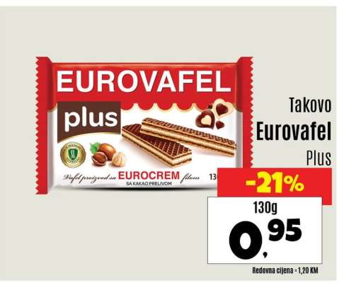Takovo Eurovafel plus