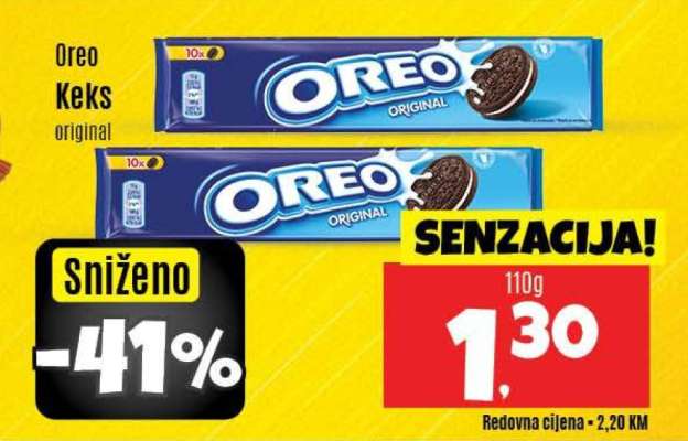 OREO keks, original
