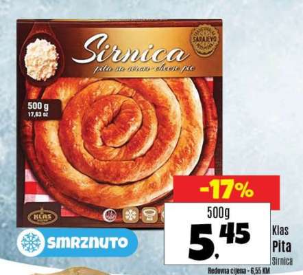 Klas Pita Sirnica