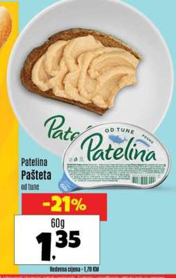 Patelina Pašteta od tune