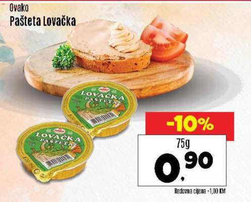 Ovako Pašteta Lovačka