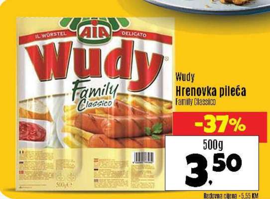 Wudy Hrenovka pileća