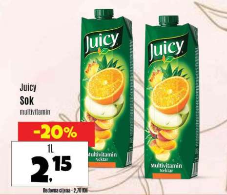 Juicy Sok multivitamin