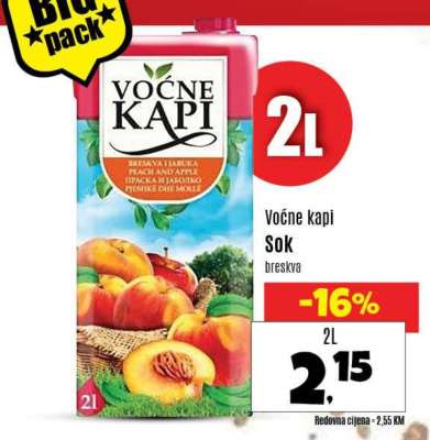 Voćne kapi Sok