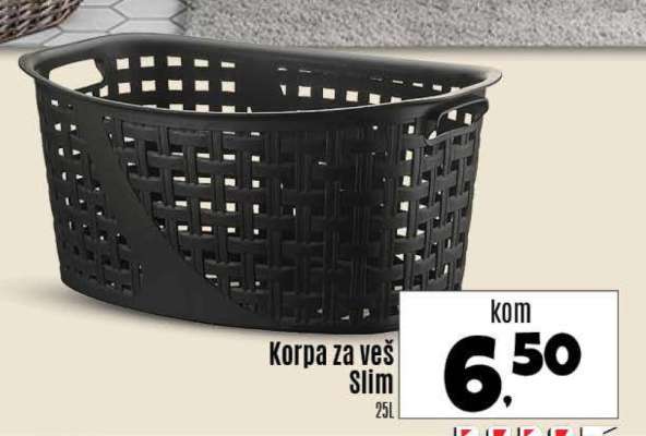 Korpa za veš Slim