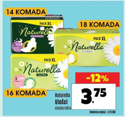 Naturella Ulošci classic/ultra
