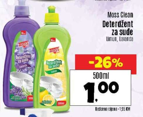 Moss Clean Deterdžent za suđe