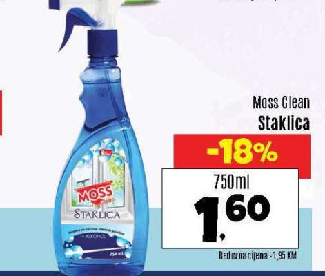 Moss Clean Staklica