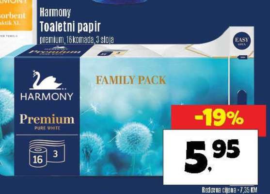 Harmony Toaletni papir