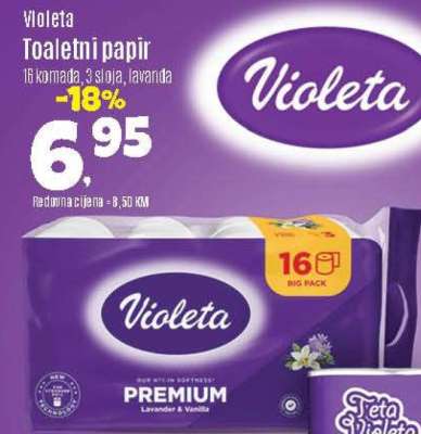 Violeta Toaletni papir