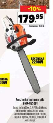 Benzinska motorna pila BMX-GS5201