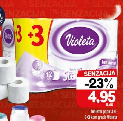 Violeta Toaletni papir