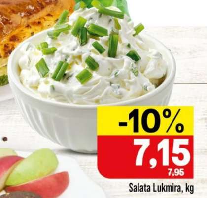 Salata Lukmira, kg