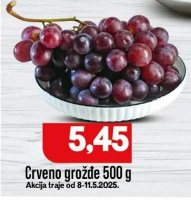 Crveno grožđe 500 g