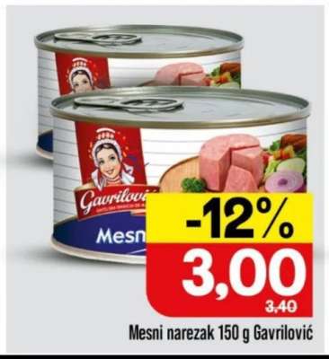Mesni narezak 150 g Gavrilović