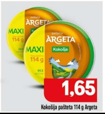 Kokošija pašteta 114 g Argeta