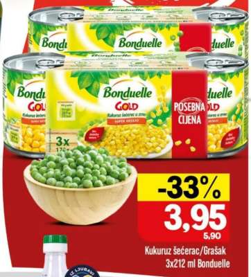 Kukuruz šećerac/Grašak