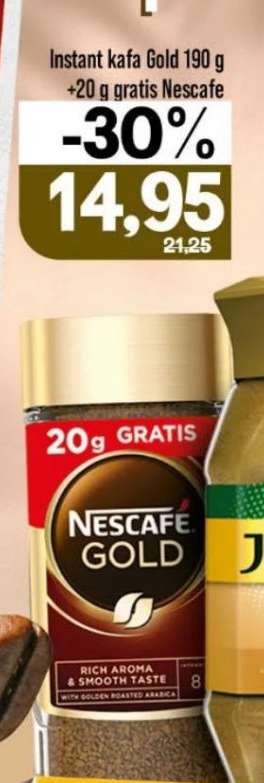 Instant kafa Gold 190 g +20 g gratis Nescafe