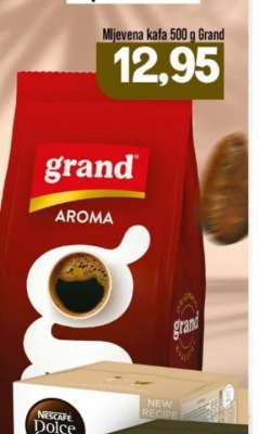 Mljevena kafa 500 g, Grand