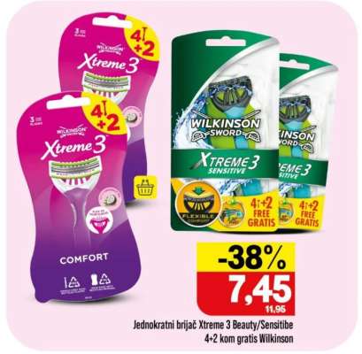 Wilkinson Xtreme 3 Beauty/Sensitive