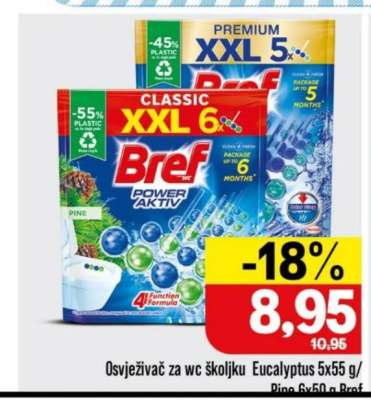 Bref Osvježivač za WC školjku