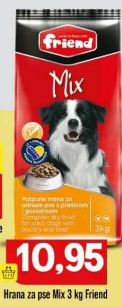 Hrana za pse Mix 3 kg Friend
