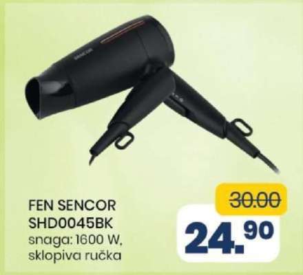 FEN SENCOR SHD0045BK