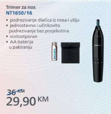 Trimer za nos NT1650/16