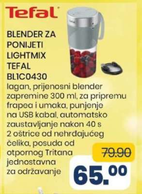 BLENDER ZA PONIJETI LIGHTMIX TEFAL BLIC0430