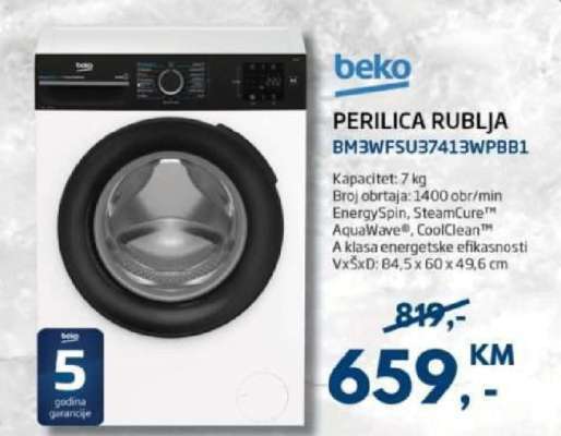 PERILICA RUBLJA BM3WFSU37413WPBB1