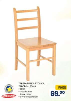 TRPEZARIJSKA STOLICA TS001-2-LEONA