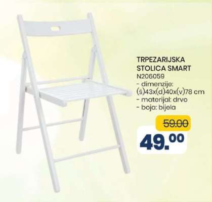 TRPEZARIJSKA STOLICA SMART
