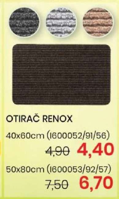 OTIRAČ RENOX