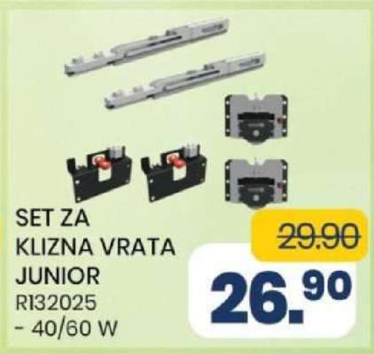 SET ZA KLIZNA VRATA JUNIOR