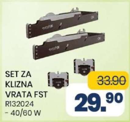 SET ZA KLIZNA VRATA FST