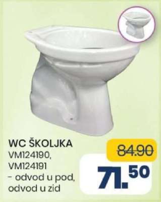 Wc školjka