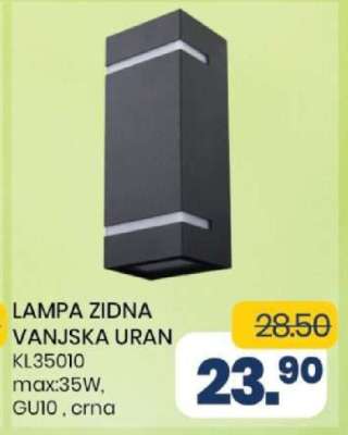 LAMPA ZIDNA VANJSKA URAN