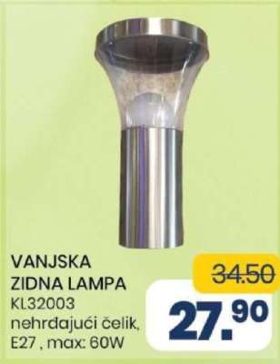 VANJSKA ZIDNA LAMPA