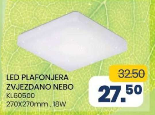 LED PLAFONJERA ZVJEZDANO NEBO