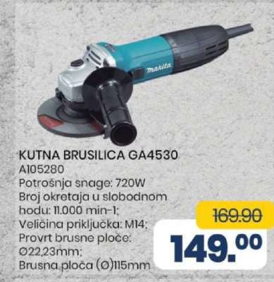 KUTNA BRUSILICA GA4530