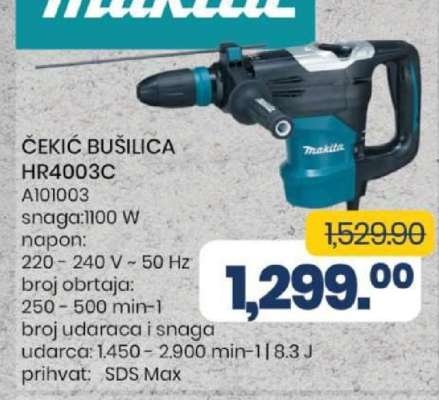 ČEKIĆ BUŠILICA HR4003C