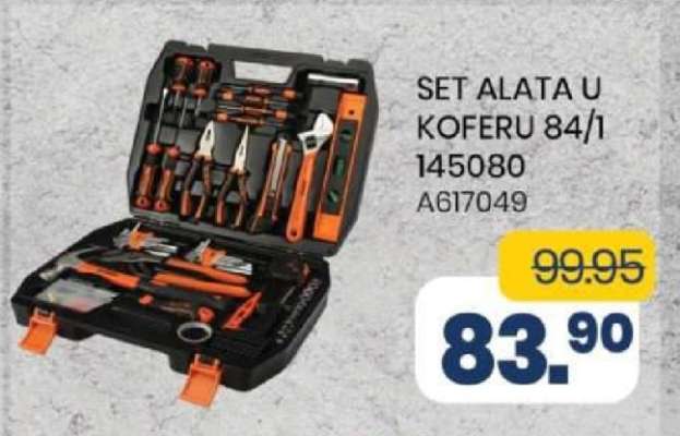 SET ALATA U KOFERU 84/1 145080