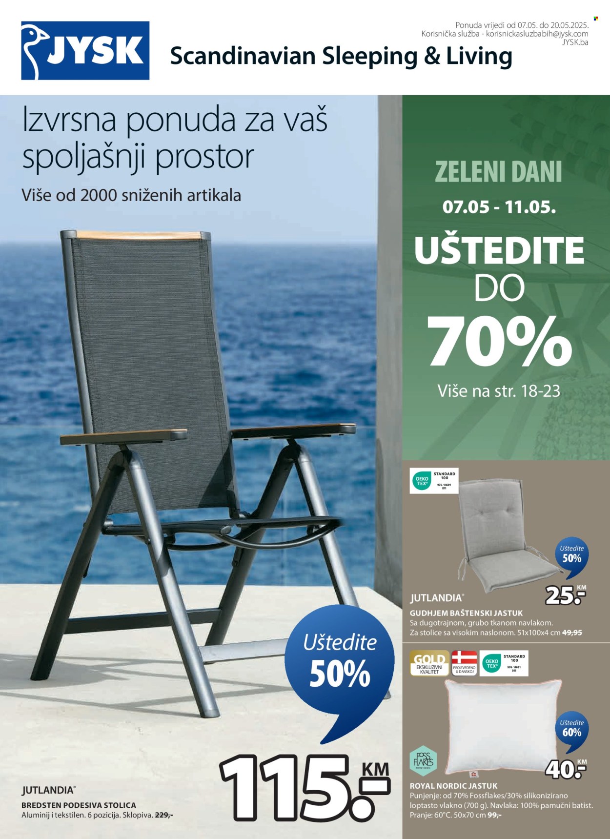 JYSK katalog - 07.05.2025. - 20.05.2025.. Stranica 1