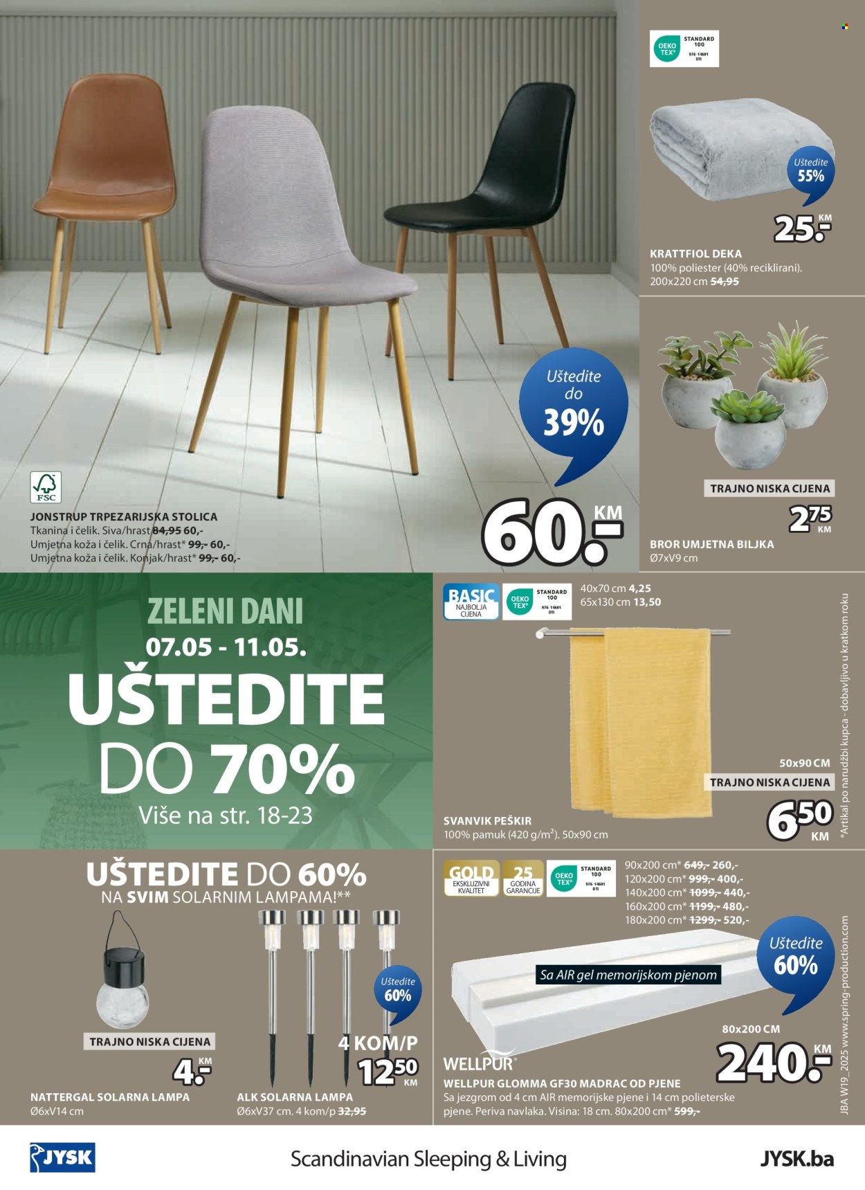 JYSK katalog - 07.05.2025. - 20.05.2025.. Stranica 1