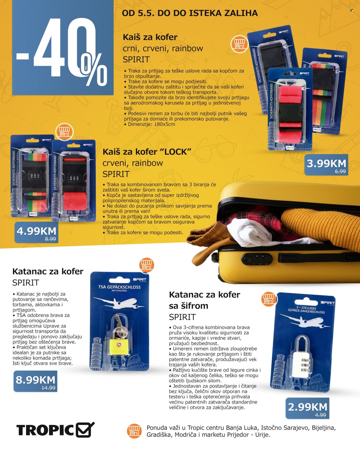 Tropic katalog. Stranica 1
