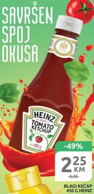 BLAGI KEČAP 450 G HEINZ