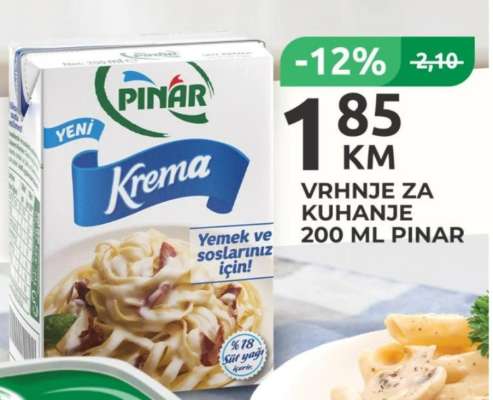 VRHNJE ZA KUHANJE 200 ML PINAR