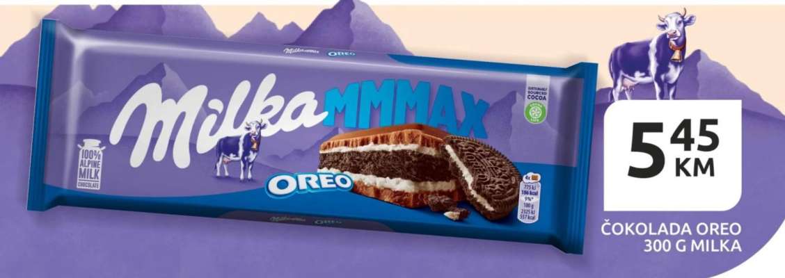 Čokolada Oreo